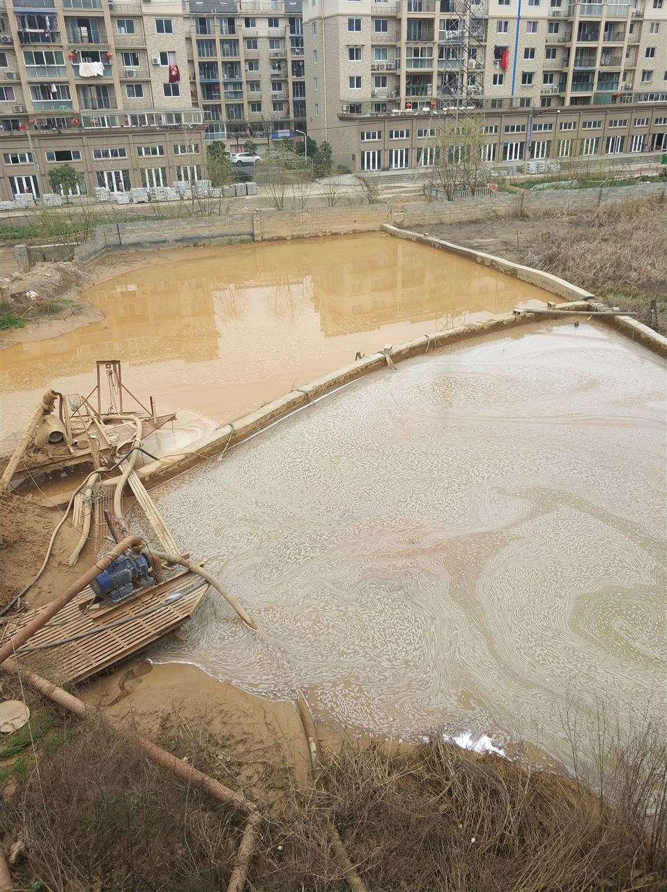 呼和浩特沉淀池淤泥清理-厂区废水池淤泥清淤